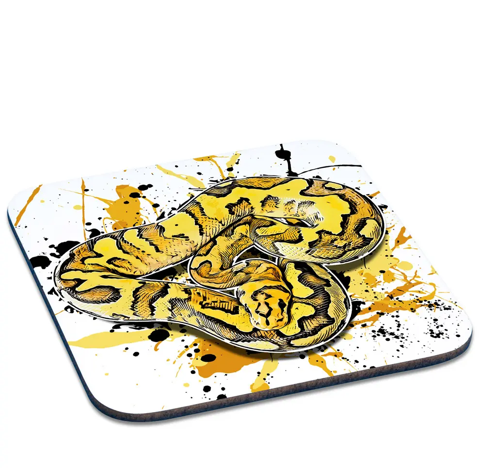 Sottobicchiere Python regius Super Disco Clown - Tassenkasper
